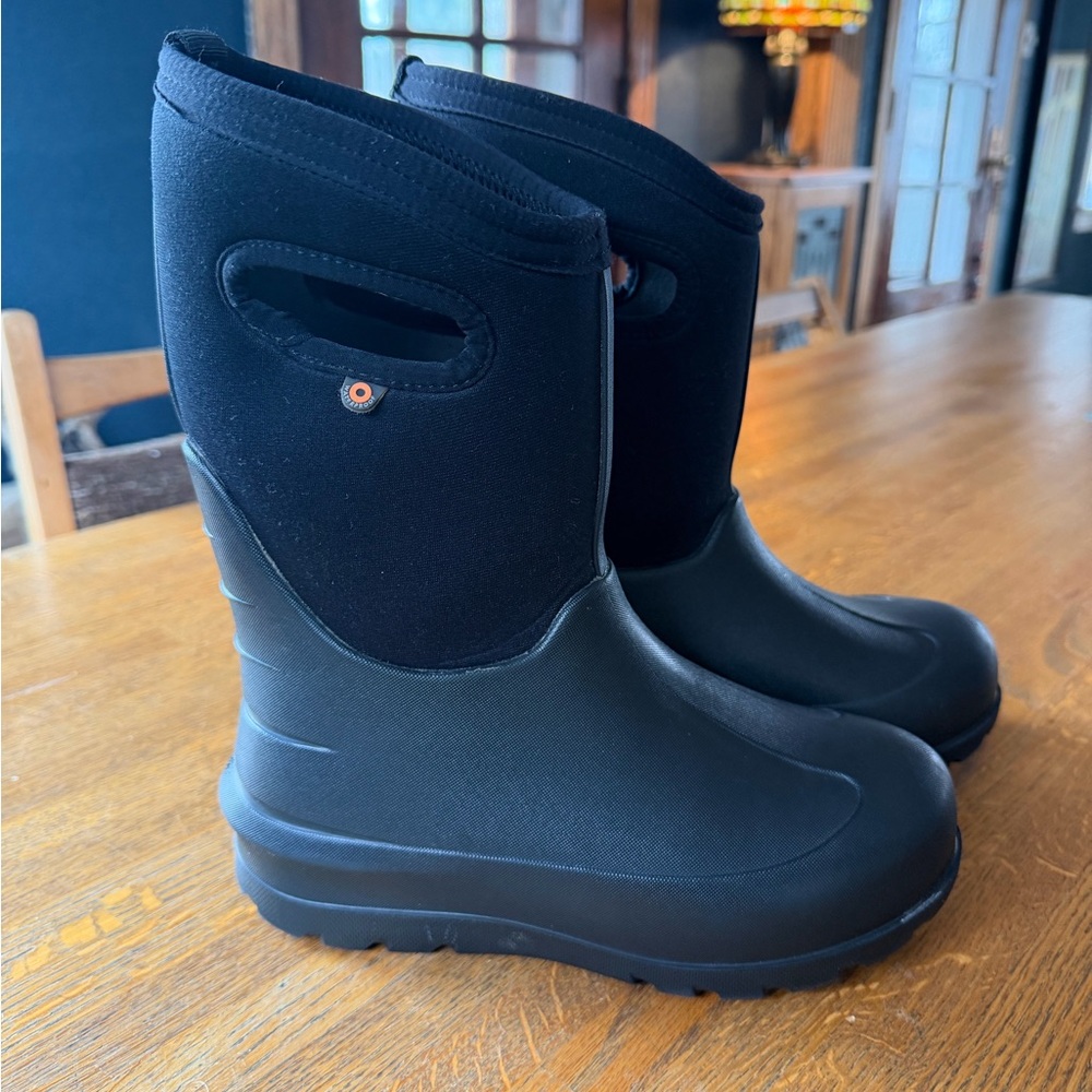Bogs Black Kids Rain & Snow Boots